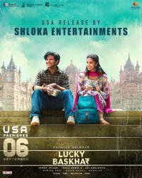 Lucky Baskhar poster art
