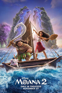 Moana 2 poster art