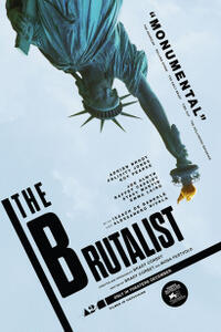 The Brutalist poster art