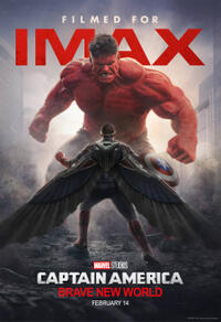 Captain America: Brave New World IMAX Fan Event poster art