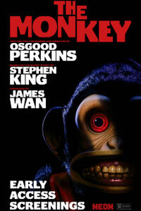 The Monkey Early Access Screenings poster art