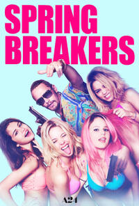 A24 x IMAX Present: Spring Breakers poster art