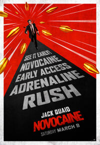 Novocaine: Early Access Adrenaline Rush poster art