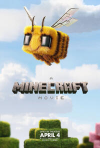 A Minecraft Movie poster art