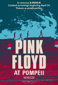 Pink Floyd at Pompeii - MCMLXXII poster art