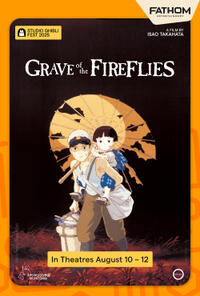 Grave of the Fireflies - Studio Ghibli Fest 2025 poster art