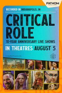 Critical Role Live: Indianapolis poster art