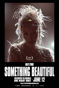 Miley Cyrus: Something Beautiful poster art