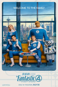 The Fantastic Four: First Steps poster art