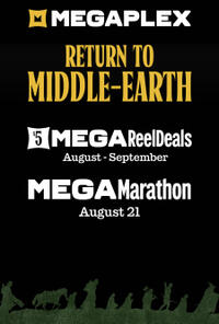 Megaplex Return to Middle-Earth poster art