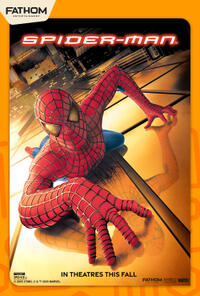 Spider-Man (Fathom 2025) poster art
