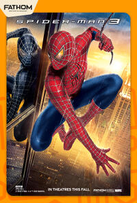 Spider-Man 3 (Fathom 2025) poster art