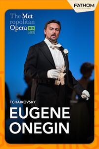 The Metropolitan Opera: Eugene Onegin poster art