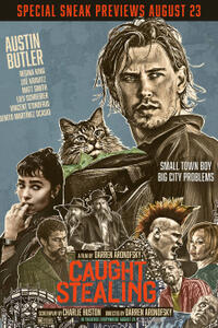 Caught Stealing: Special Sneak Preview poster art