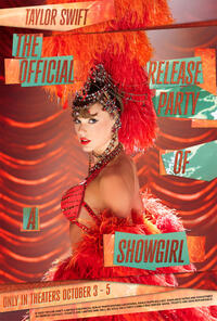 Taylor Swift | The Official Release Party of a Showgirl poster art