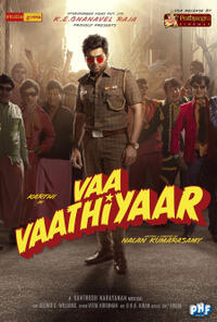 Vaa Vaathiyaar poster art