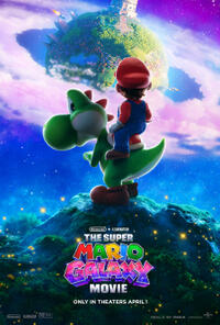 The Super Mario Galaxy Movie poster art