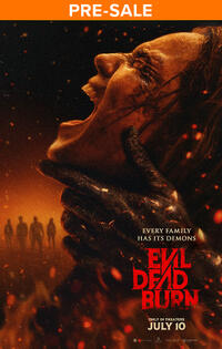 Evil Dead Burn poster art