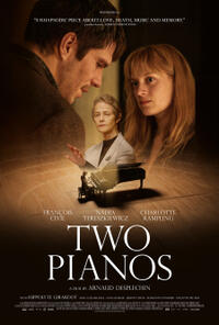 Two Pianos poster art
