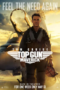 Top Gun: Maverick Re-Release poster art