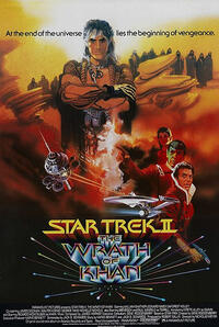 Poster art for "Star Trek II: The Wrath of Khan."