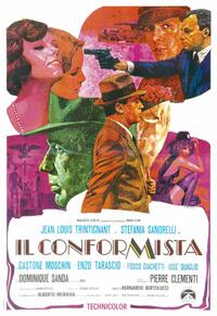 Poster art for "The Conformist."
