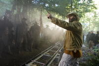 Director Marcus Nispel on the set of "Pathfinder."