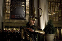 Tom Hiddleston as Loki in "The Avengers."
