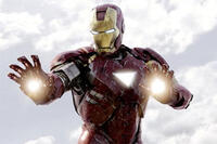 Robert Downey Jr. as Iron Man in "The Avengers."