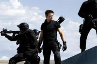 Jeremy Renner as Hawkeye in "The Avengers."