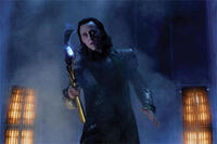Tom Hiddleston as Loki in "The Avengers."