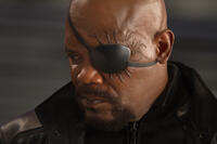 Samuel L. Jackson as Nick Fury in "Marvel's The Avengers."
