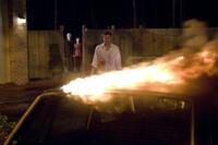 Kip Weeks, Laura Margolis as Pin-Up Girl and Scott Speedman as James Hoyt in "The Strangers."