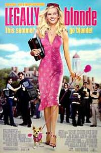 Poster art for "Legally Blonde."