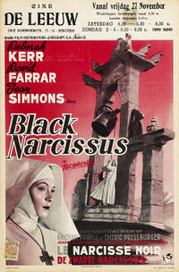 Poster art for "Black Narcissus."