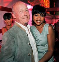 Director Tony Scott and Taraji P. Henson at the after party of the California premiere of "The Taking of Pelham 1 2 3."