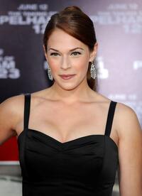 Amanda Righetti at the California premiere of "The Taking of Pelham 1 2 3."