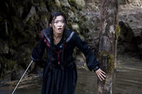 Gianna Jun as Saya in "Blood: The Last Vampire."