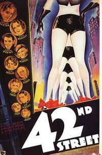 Poster art for "42nd Street."