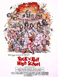Rock 'n' Roll High School poster art