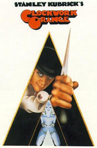 Poster art for "A Clockwork Orange."