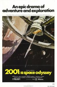 Poster art for "2001: A Space Odyssey."