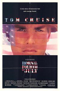 Poster art for "Born on the Fourth of July."