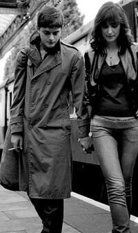 Anton Corbijn and Alexandra Maria Lara in "Control."