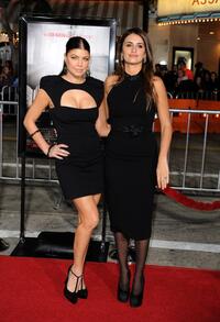 Stacy Ferguson and Penelope Cruz at the California premiere of "Nine."