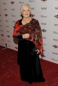 Dame Judi Dench at the New York premiere of "Nine."