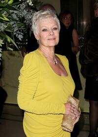 Judi Dench at the after party of the world premiere of "Nine."