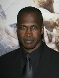 Actor Marcus Johnson at an L.A. screening of "The Condemned."