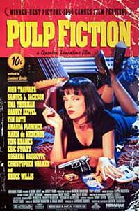 Poster art for "Pulp Fiction."