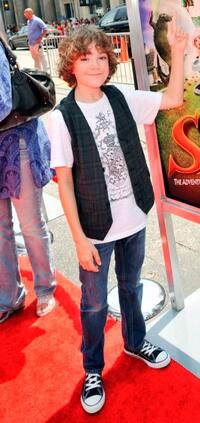 Trevor Gagnon at the California premiere of "Shorts."